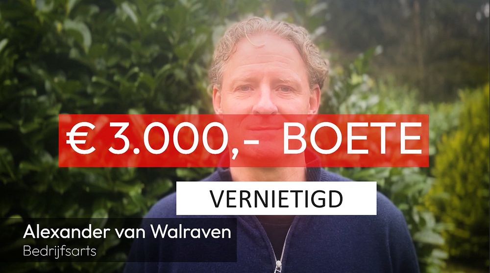 Rechtbank Utrecht vernietigt IGJ-boete van 3000euro die was opgelegd aan arts Alexander van Walraven voor uitschrijven 27 COVID-recepten (15 x Ivermectine en 12 x HCQ)