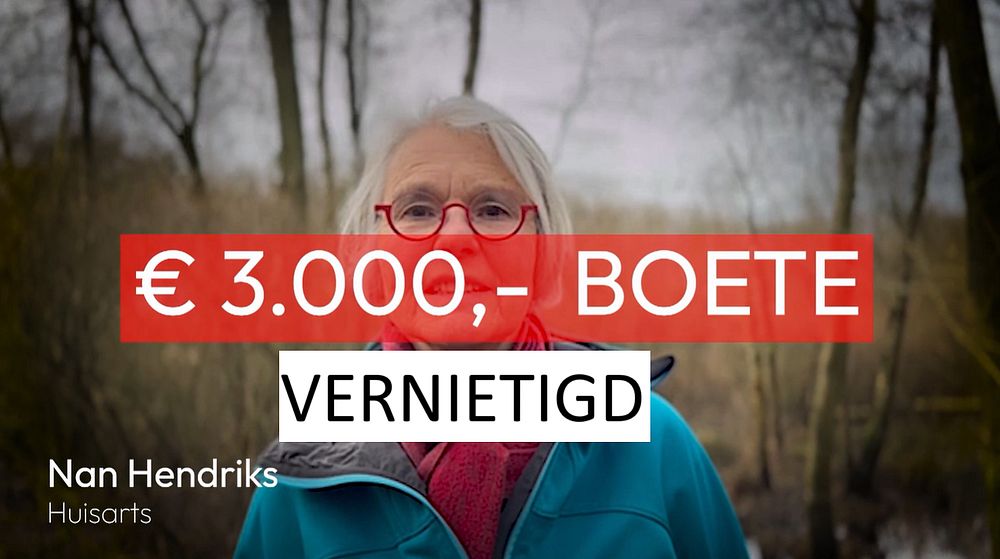 Rechtbank Groningen volgt rechtbank Rotterdam, Breda en Utrecht en vernietigt ook IGJ-boete van 3.000euro die was opgelegd aan huisarts Nan Hendriks voor het uitschrijven van 2 COVID-recepten